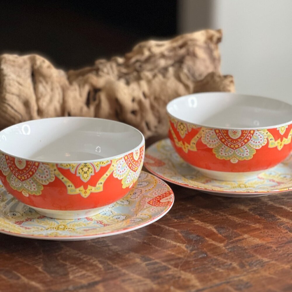 222 Fifth Manali Bowls and Plates